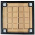 Carromboard Tournam.Naturel vierkant 89x89cm.
