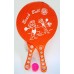 Beachball kunststof 4 kleuren ass. m.print - VE 12