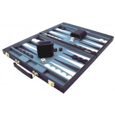 Backgammonkoffer 46 cm. Zwart Effen
* levertijd onbekend *