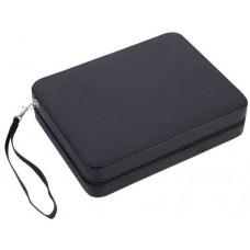 Backgammon met rits 9 inch Zwart