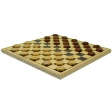 Schaak-Dam-Set hout bedrukt 29x29 cm.HOT Schaak-Dam-Set hout bedrukt 29x29 cm.HOT
