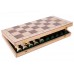 Schaakcassette Maat 4 Walnoot & Esdoorn Schaakcassette Maat 4 Walnoot & Esdoorn