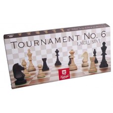 Schaakcasset.Tournam.6 Sapeli/essen.53x26cm