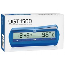 Schaakklok DGT 1500 digitaal blauw
