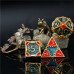 Dobbelstenenset Metaal Steampunk Blauw
* Verwacht week 40 * Dobbelstenenset Metaal Steampunk Blauw
* Verwacht week 40 *