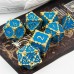 Dobbelstenenset Metaal Dolk Blauw Goud
* verwacht week 40 *