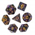 Dobbelst.Set Nebula 3 kl. Glitter brick