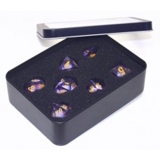 Dobbelst.Set Galaxy Paars Tin doosje
* Levertijd onbekend *
