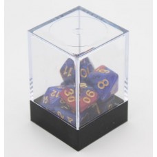 Dobbelstenen Stardust Blauw/Rood 7set
* levertijd onbekend *
