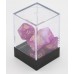 Dobbelstenen Stardust Paars/Wit 7set
