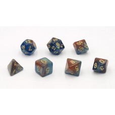 Dobbelstenen Stardust Blauw/Amber 7set
* levertijd onbekend *