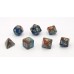 Dobbelstenen Stardust Blauw/Amber 7set
* levertijd onbekend *
