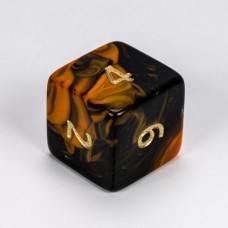 Dobbelstenen Jumbo Oblivion Oranje/zwart 7 set