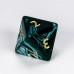Dobbelstenen Jumbo Groen/Marmer 7 set Dobbelstenen Jumbo Groen/Marmer 7 set