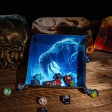 Dobbelbak PVC Kraken blauw 16 cm.