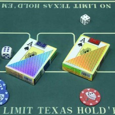 Pokerkaarten Texas Hold'em 100% kunst VE10