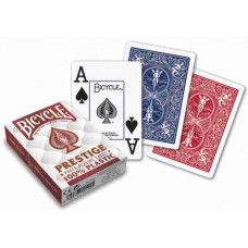 Pokerkaarten Prestige 100% Plastic Bicycle - VE 12
* verwacht half oktober *