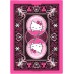 Pokerkaarten Bicycle- Hello Kitty zwart en roze