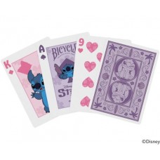 Pokerkaarten Bicycle - Stitch Paars Disney