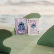 Pokerkaarten Bicycle - Stitch Paars Disney