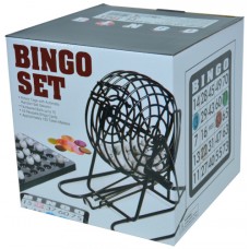 Bingomolen 20cm.zw.Metaal75 bal. EH