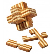 Puzzel Duivelse Knoop bamboe