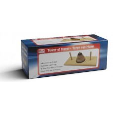 Toren van Hanoi Rubberwood 9 ringen HOT
* Verwacht week 42 *