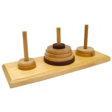 Toren van Hanoi Rubberwood 9 ringen HOT
* Verwacht week 42 *