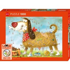 Puzz. At the Dog 1000 Heye 30066