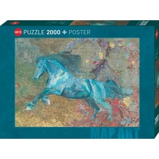 Puzzel Map Horse 2000 st.Heye 30092
