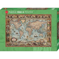 Puz Willem Blaeu World 1500 Heye Puz Willem Blaeu World 1500 Heye