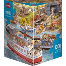 Puzzel Boatyard 1000 3dhk.Heye 30117 Puzzel Boatyard 1000 3dhk.Heye 30117