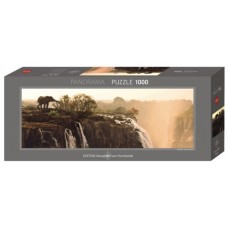 Puzzel Elephant 1000 Panorama Heye 29287