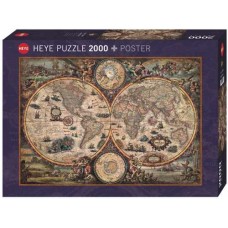 Puzzel Vintage World 2000 st. Heye 29666