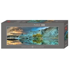 Puzzel Blue Lake 1000 Panora.Heye 29715 Puzzel Blue Lake 1000 Panora.Heye 29715