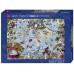 Puzzel Quirky World 2000 st. Heye 29913 Puzzel Quirky World 2000 st. Heye 29913