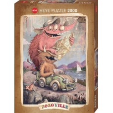 Puzzel Road Trippin' 2000 Heye 29938 Puzzel Road Trippin' 2000 Heye 29938