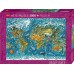 Puzzel Miniature World, 2000 st.Heye