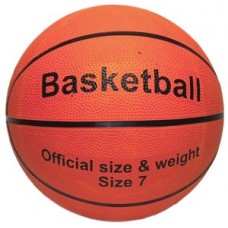 Basketbal oranje, maat 7 rubber official size Basketbal oranje, maat 7 rubber official size