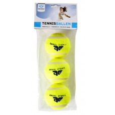 Tennisballen 3 in zak geel ANGEL Tennisballen 3 in zak geel ANGEL