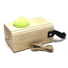 Tennistrainerblok hout groot blank.1.2 kilo Tennistrainerblok hout groot blank.1.2 kilo
