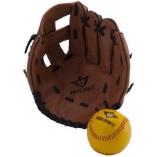 Honkbalhandschoen-Set met bal in net Honkbalhandschoen-Set met bal in net