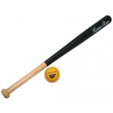 Honkbalknuppel set blank/zw.28"+bal blister Honkbalknuppel set blank/zw.28"+bal blister