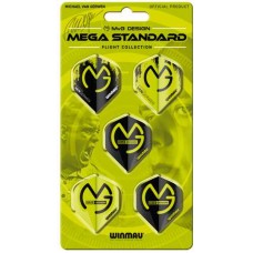 Dart Flight Pack MvGerwen Mega Std Dart Flight Pack MvGerwen Mega Std
