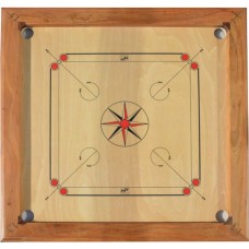 Carromboard Tournam.Naturel vierkant 89x89cm. Carromboard Tournam.Naturel vierkant 89x89cm.