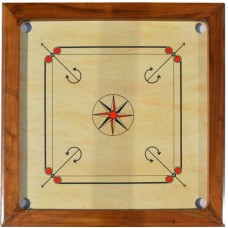 Carromboard Tournam.Naturel vierkant 89x89cm. Carromboard Tournam.Naturel vierkant 89x89cm.