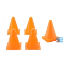 Pylonnen-set 4 stuks oranje 17cm Pylonnen-set 4 stuks oranje 17cm
