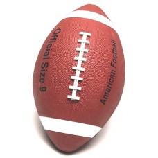 American Football Rubber bruin/wit mt.9 American Football Rubber bruin/wit mt.9