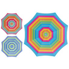 Parasol 180 cm, UV 3 kleuren assorti Parasol 180 cm, UV 3 kleuren assorti
