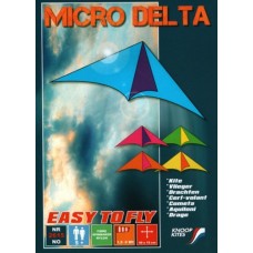 Vlieger MICRO DELTA I 19x46 cm.Knoop - VE6 Vlieger MICRO DELTA I 19x46 cm.Knoop - VE6